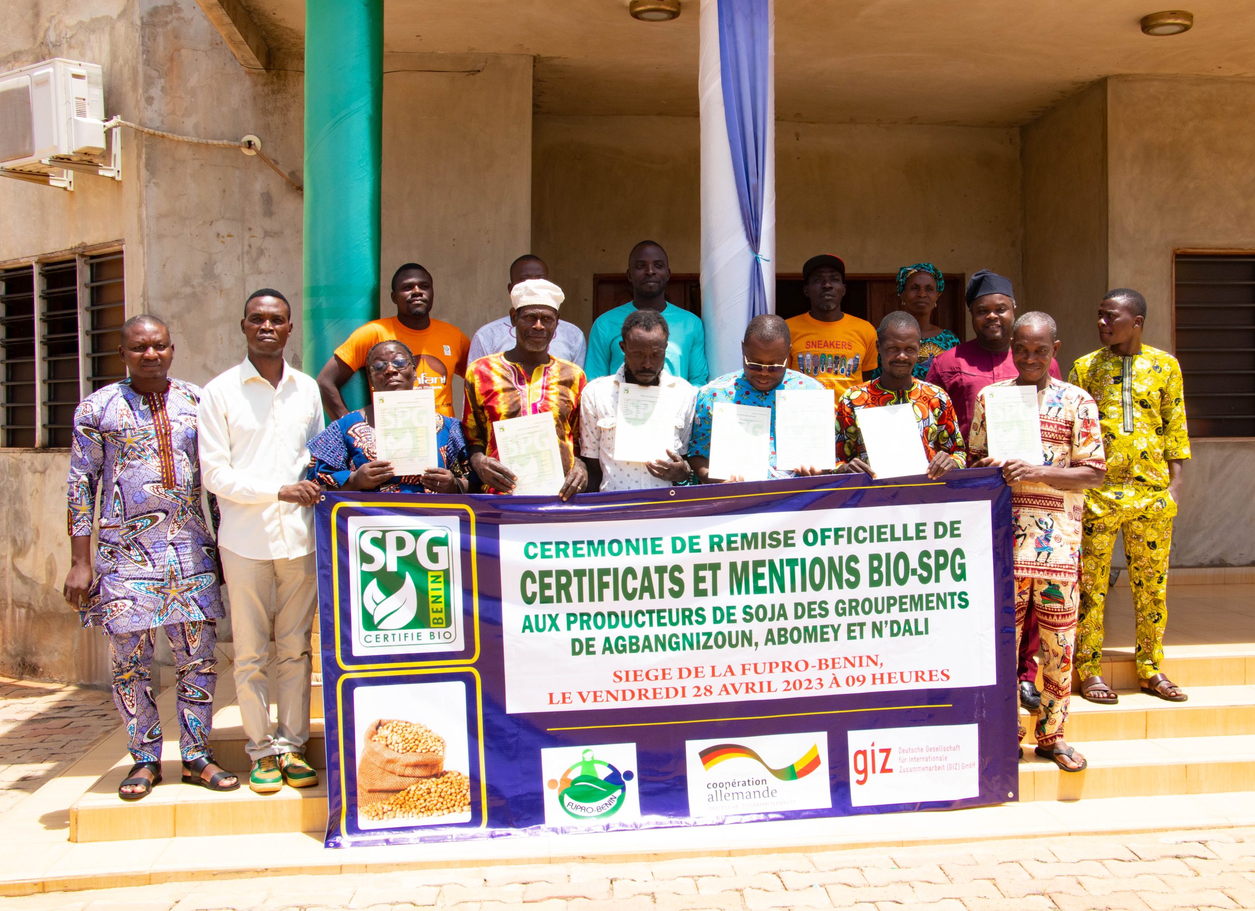 La production agricole du soja bio est désormais certifiée SPG : Une reconnaissance bien méritée.
