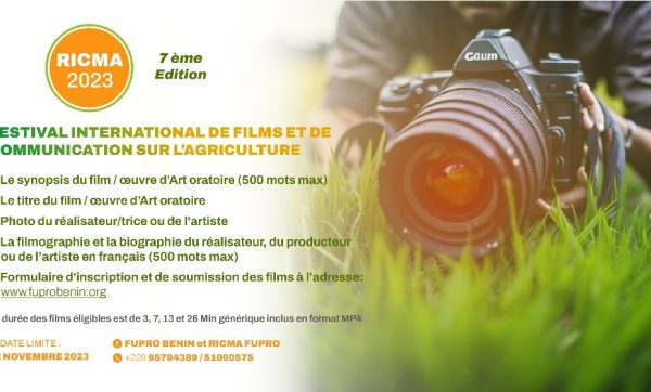 Festival International de Films et de Communication sur  L’Agriculture (FIFA) : Règlement Général du FIFA 2023   